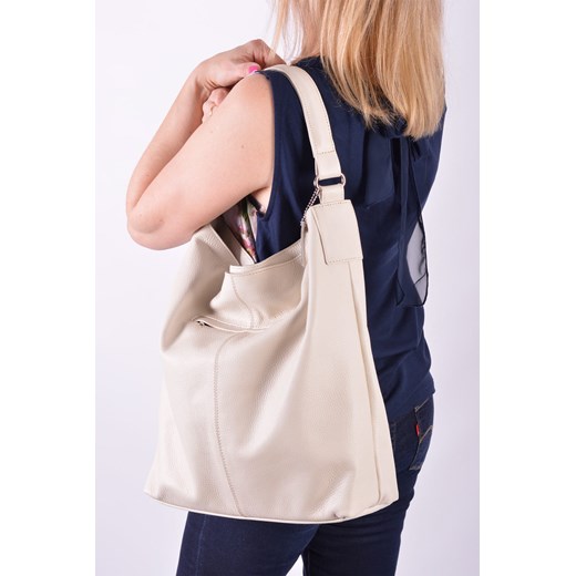 Shopper bag Designs Fashion skórzana na ramię 