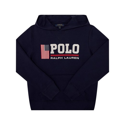 Bluza męska granatowa Polo Ralph Lauren z napisami 