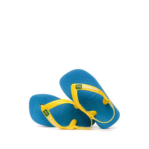 Sandały w kolorze niebiesko-żółtym  Havaianas 24 okazja Limango Polska 