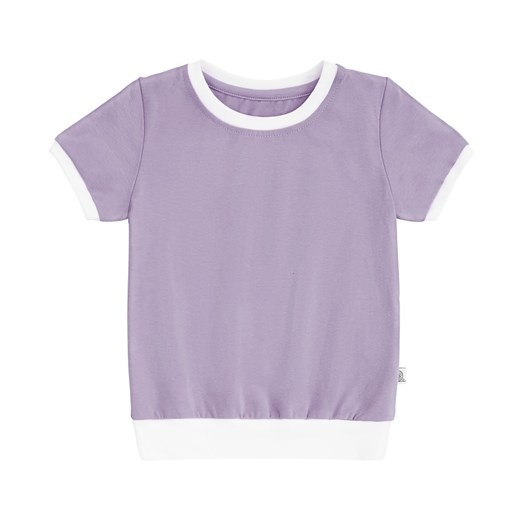 T-Shirt fioletowy ze ściągaczem Tuszyte  .92 