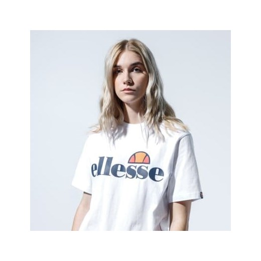 ELLESSE T-SHIRT ALBANY WHT ze sklepu Sizeer w kategorii Bluzki damskie - zdjęcie 88253762