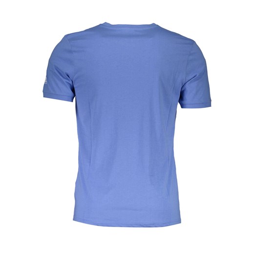 T-shirt męski Karl Lagerfeld niebieski z krótkim rękawem 