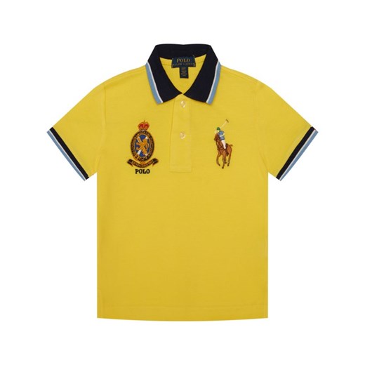 T-shirt chłopięce Polo Ralph Lauren z krótkim rękawem w nadruki 