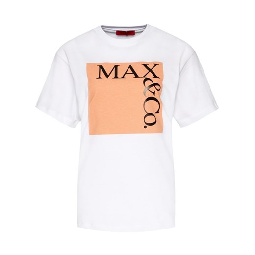 Bluzka damska Max & Co. na wiosnę z krótkim rękawem 