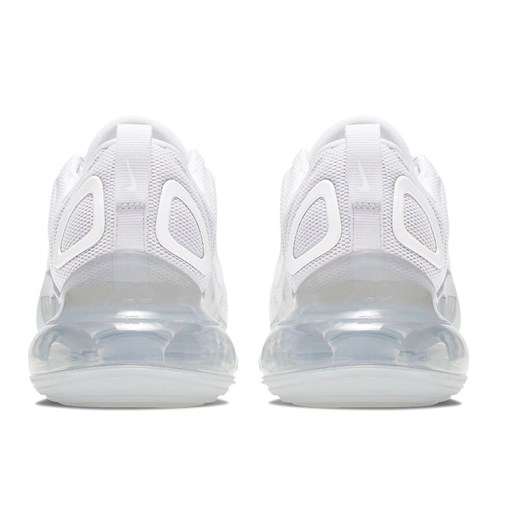 Buty sportowe damskie Nike bez wzorów białe z gumy 