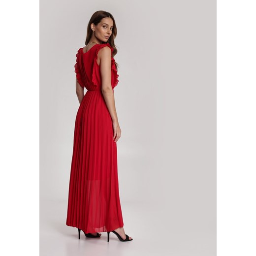 Czerwona Sukienka Aeleothusa  Renee M/L Renee odzież