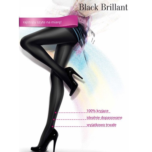 Rajstopy Black Brillant Gatta S Candivia 2020
