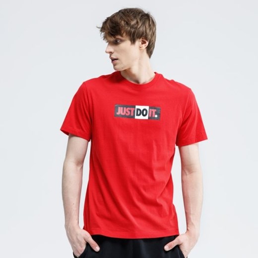 T-shirt męski czerwony Nike 