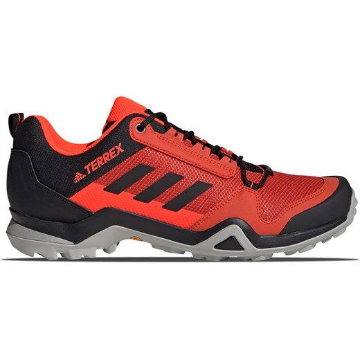 Buty trekkingowe męskie pomarańczowe Adidas sznurowane sportowe 