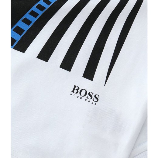 T-shirt chłopięce Boss z długim rękawem 