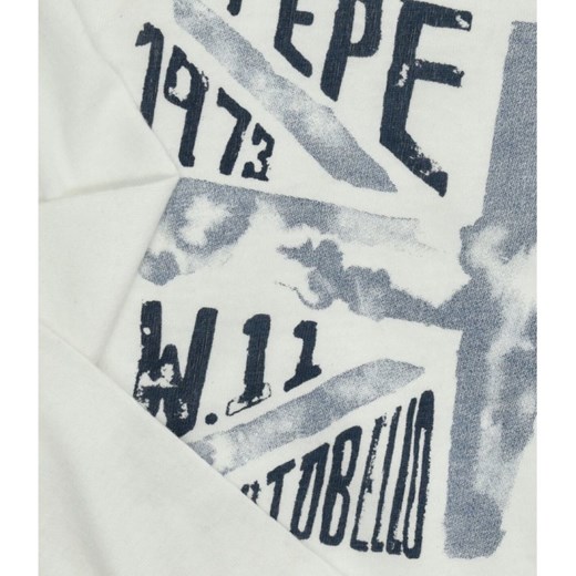 T-shirt chłopięce Pepe Jeans z nadrukami z długim rękawem 