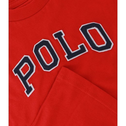 T-shirt chłopięce Polo Ralph Lauren czerwony 