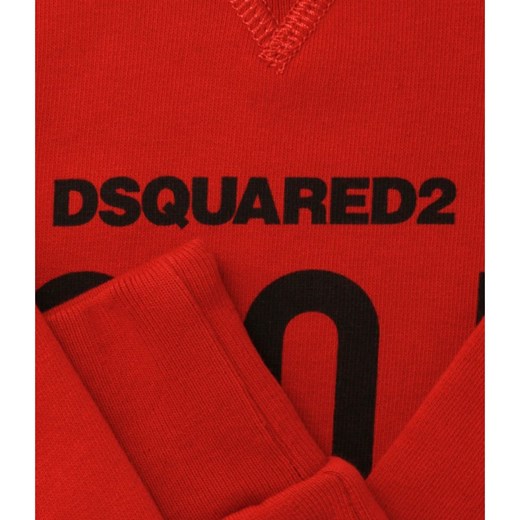 Bluza dziewczęca Dsquared2 czerwona 