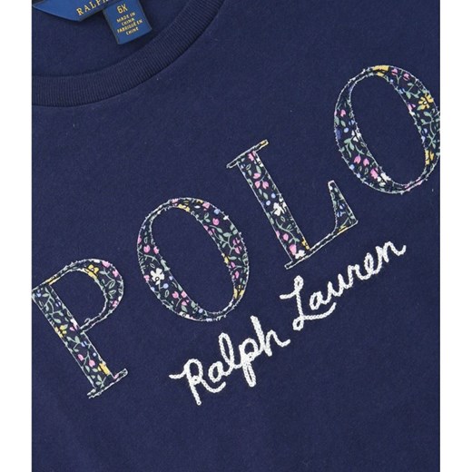 Bluzka dziewczęca Polo Ralph Lauren z krótkim rękawem 