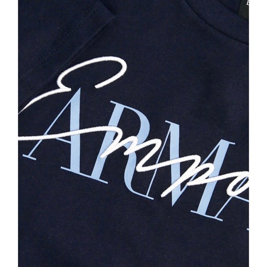 T-shirt chłopięce Emporio Armani z krótkim rękawem na lato 