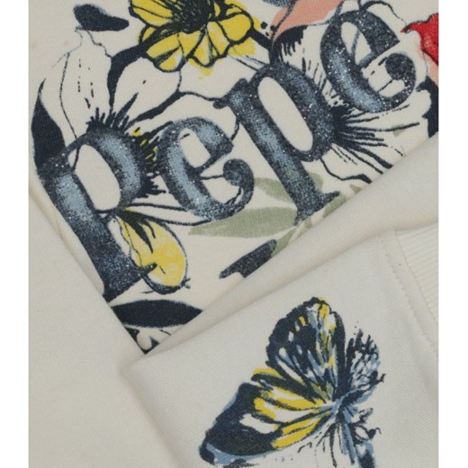 Pepe Jeans bluza dziewczęca w kwiaty 