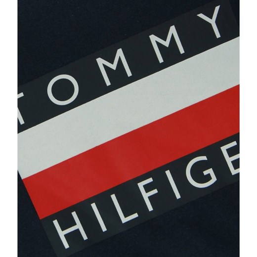 T-shirt chłopięce Tommy Hilfiger w nadruki z krótkim rękawem 