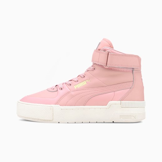 Różowe buty sportowe damskie Puma sneakersy na płaskiej podeszwie 