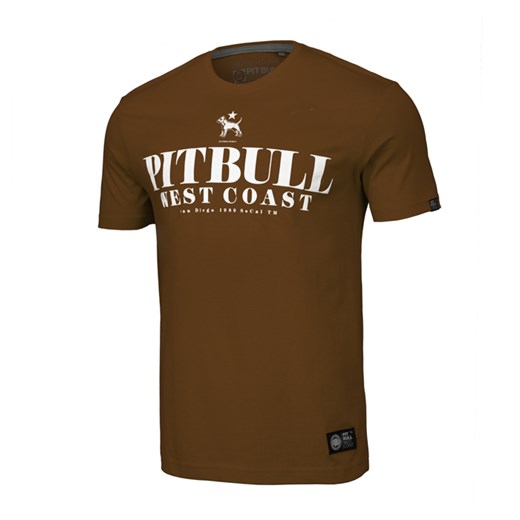 T-shirt męski Pit Bull z napisami 