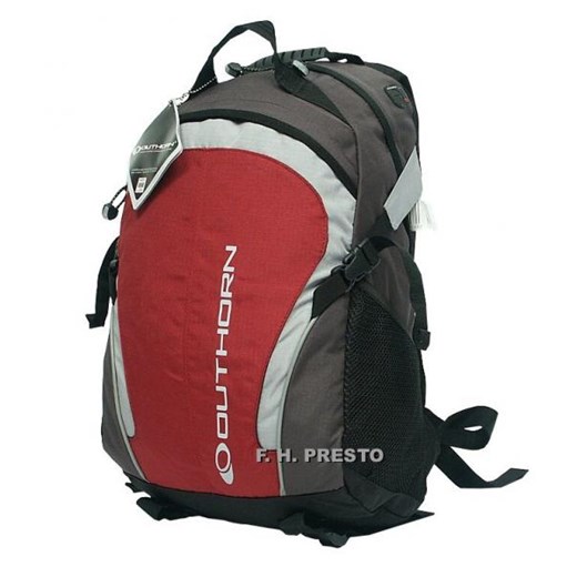 Plecak sportowy Rapid Outhorn - czerwono-szary