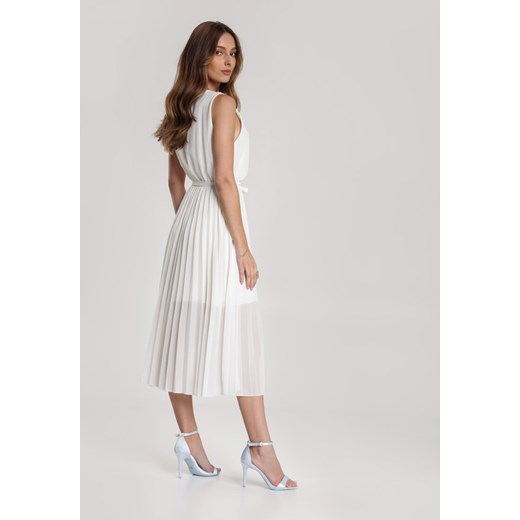 Biała Sukienka Echonohre Renee  S/M Renee odzież