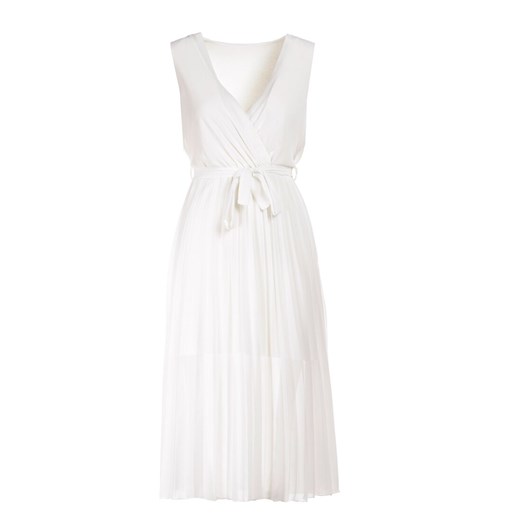 Biała Sukienka Echonohre  Renee S/M Renee odzież