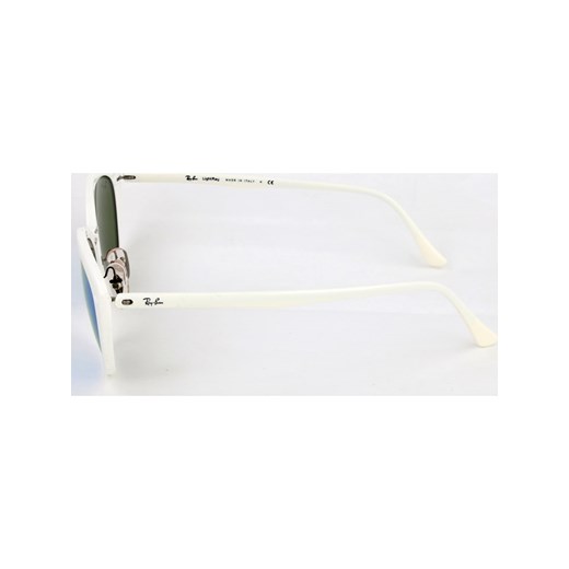 Damskie okulary przeciwsłoneczne w kolorze biało-niebieskim