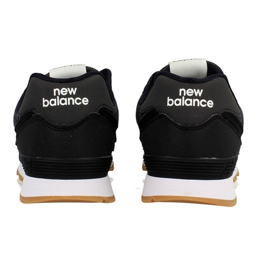 Buty sportowe damskie New Balance new 575 czarne bez wzorów płaskie 