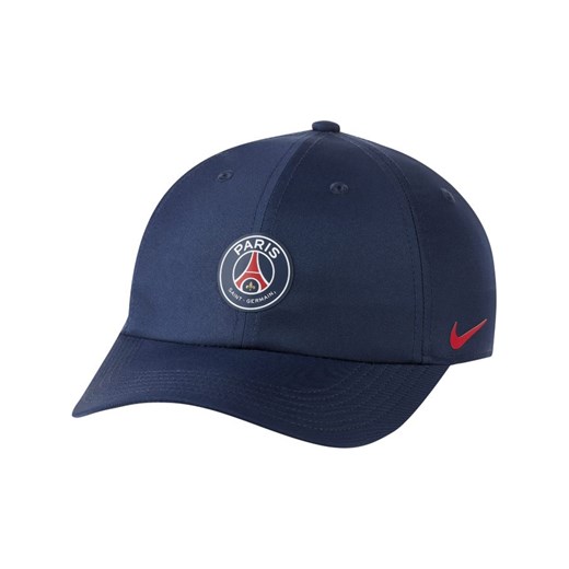 Regulowana czapka dziecięca Nike Dri-FIT Paris Saint-Germain Heritage86 - Niebieski