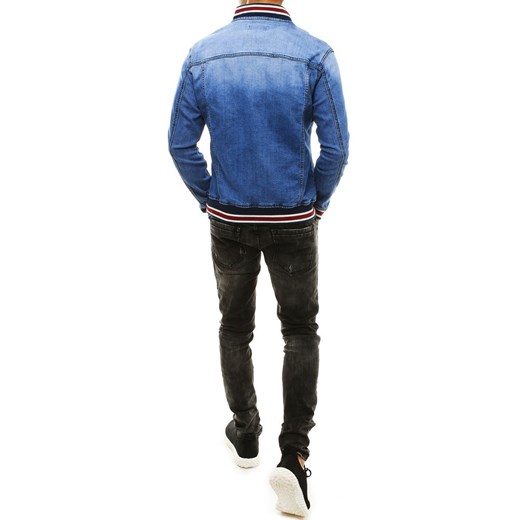 Kurtka męska jeansowa niebieska TX3305 Dstreet  XL wyprzedaż  