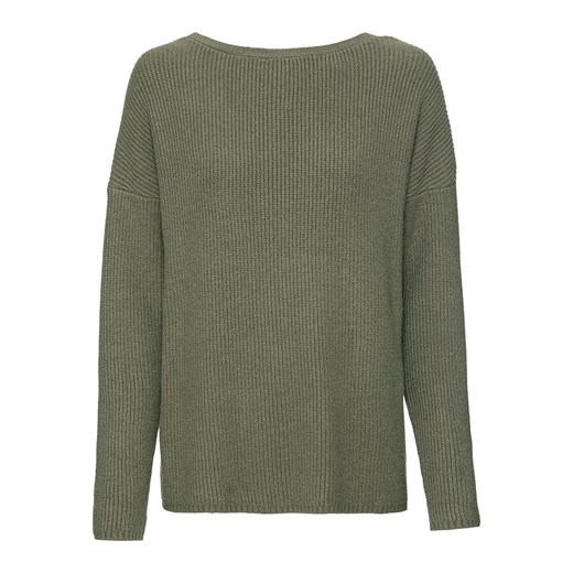 Zielony sweter damski Bonprix 
