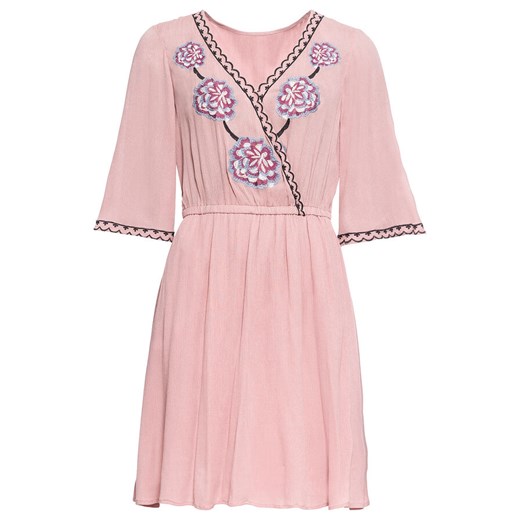 Sukienka Bonprix różowa mini 