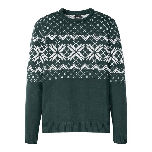 Sweter w norweski wzór | bonprix