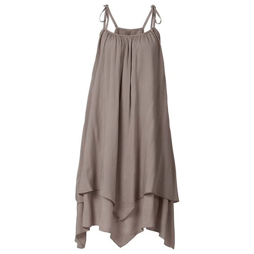 Sukienka z nieregularną linią dołu LENZING™ ECOVERO™ | bonprix