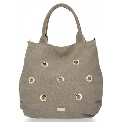 Shopper bag Conci na ramię bez dodatków elegancka 