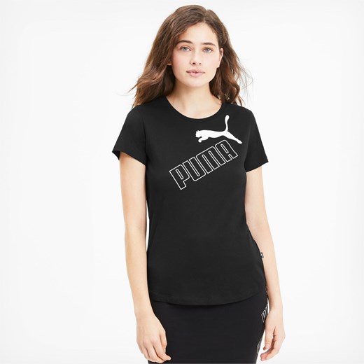 PUMA Damska Koszulka Amplified Graphic, Czarny, rozmiar XS, Odzież Puma   PUMA EU