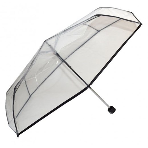 Clear - przezroczysta parasolka składana z folii POE  Soake  Parasole MiaDora.pl