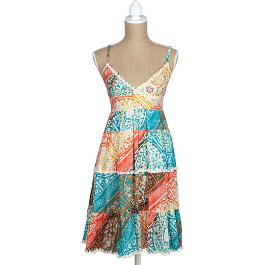 Sigris Moda sukienka w serek mini 