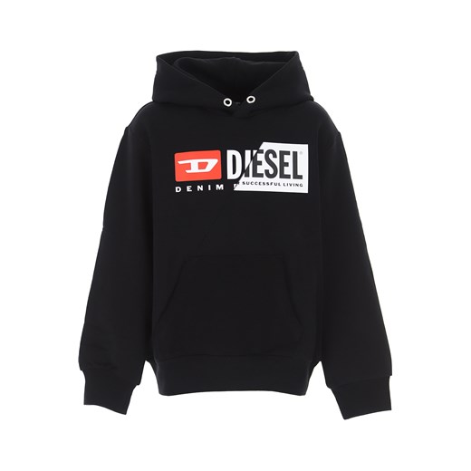 Diesel Bluzy Dziecięce dla Chłopców, czarny, Bawełna, 2019, 10Y 12Y 14Y 16Y 4Y 6Y 8Y  Diesel 12Y RAFFAELLO NETWORK