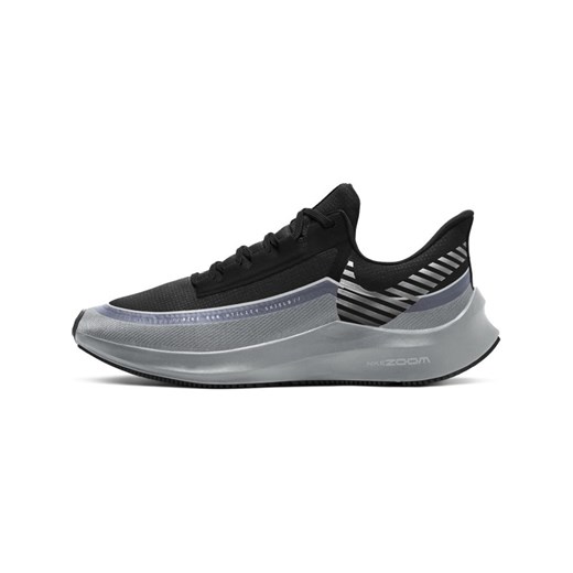 Buty sportowe damskie Nike dla biegaczy zoom bez wzorów płaskie 