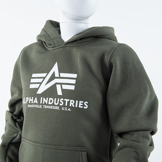 Bluza chłopięca Alpha Industries w nadruki 