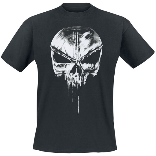The Punisher - Sketched Skull - T-Shirt - czarny   S EMP