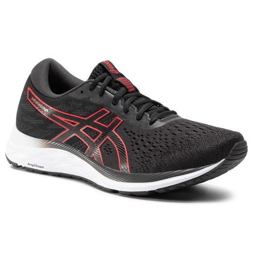 Buty ASICS - Gel-Excite 7 1011A657 Black/Classic Red 004   40.5 eobuwie.pl