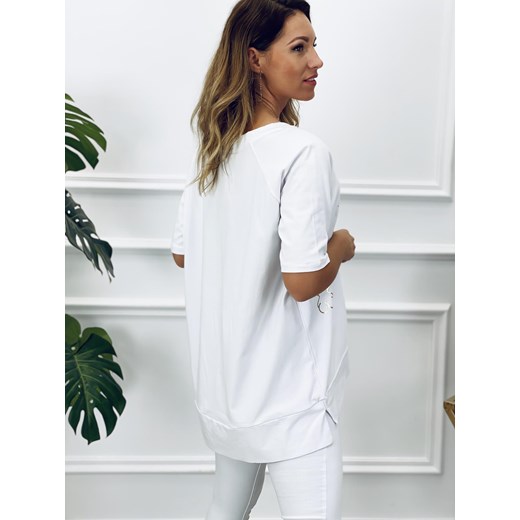 Bluzka damska Kenza.pl bawełniana z krótkim rękawem 
