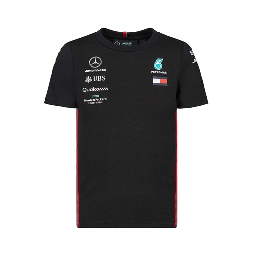 T-shirt chłopięce Mercedes Amg Petronas F1 Team z napisem 