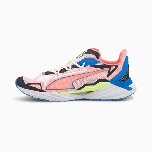 PUMA Męskie Buty Do Biegania UltraRide, Biały / Niebieski, rozmiar 39, Obuwie Puma 40 PUMA EU
