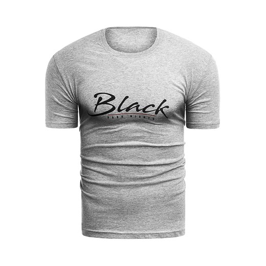 Wyprzedaż koszulka t-shirt  Black - szara  Risardi XL okazyjna cena  