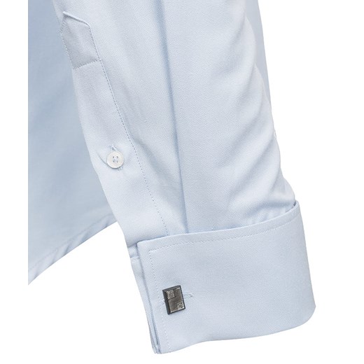 Koszula męska Di Selentino SALZBURG BLUE / mankiet zapinany na spinkę / SLIM