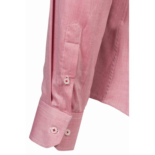 koszula męska di selentino różowa classic fit