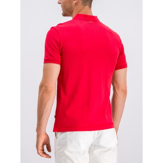 koszulka polo męska napapijri czerwona